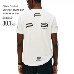 FPA Men’s Quick Dry T-Shirt – Moisture-wicking Hyper Dry, lightweight breathable short sleeve crew neck, athletic gym running summer outdoor tee