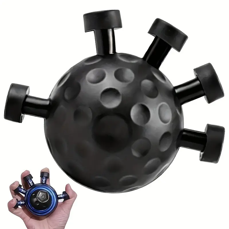 High-Strength Finger and Forearm Strength Trainer, Adjustable Grip Enhancer, Grip Strengthener, Textured Surface, Ideal for Guitar, Rock Climbing, Sports Training