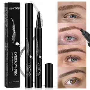 Waterproof Liquid Eyebrow Pen, Long-Lasting No Smudge, Root-To-Root Definition, Wild Brow Style, Perfect for Daily Use