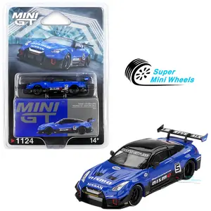 Mini GT 1:64 LB-Silhouette WORKS GT NISSAN 35GT-RR Ver.2 Blue #1124