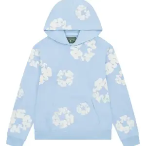D3nim Te@r The Cotton Wreath Sweatshirt "Powder Blue", Long Sleeve Pullover, Gift for Him Her