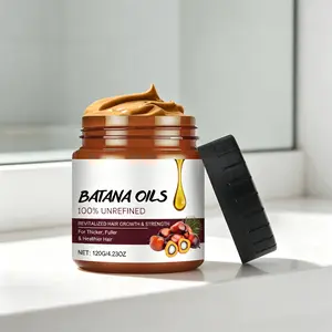 Authentic Honduran Batana Oil, Unrefined Hair Growth Elixir for Damaged Hair, Deep Conditioning Treatment for Softer Shinier Healthier Hair