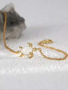 Cute Turtle Charm Bracelet, Fashionable Jewelry for Women & Girls, Trendy All-match & Exquisite Jewelry for Birthday Gift, Trendy Jewellery Accessories