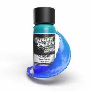 Color Change Airbrush Paint, Teal/Blue, 2oz Bottle