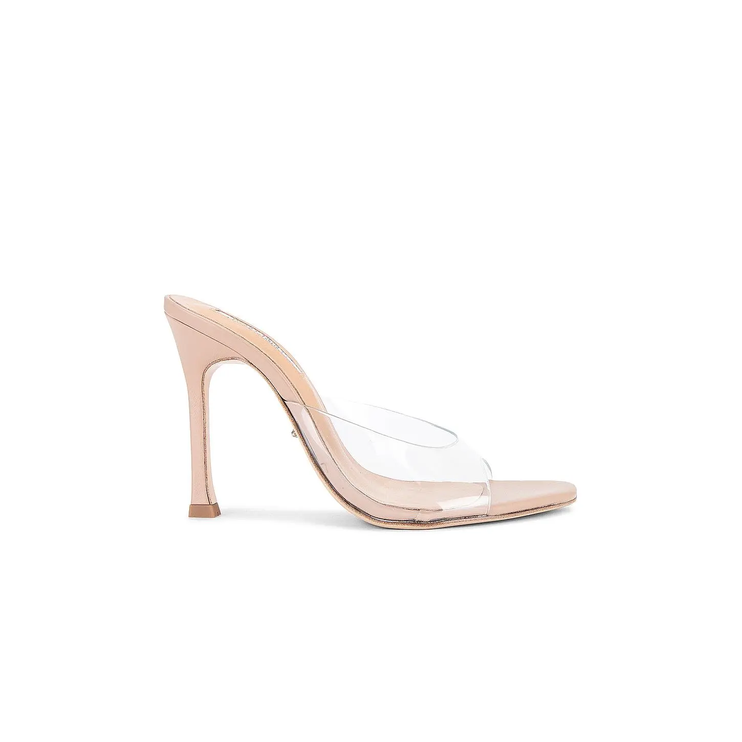 Tony Bianco Dakar Mule in Clear & Skin