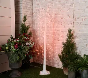 Bethlehem Lights 5' Color Flip Indoor/Outdoor Willow Tree