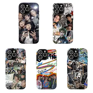 Kpop Phone Case,Streetwear Style Protective Cover for iPhone 16 15 14 13 12 11 17Pro Max,for Samsung S25 S24 S23 S22 Ultra,Gifts For Fans, Phone Accessories