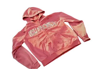 Cosmos Hoodie Full Zip - Raw Red