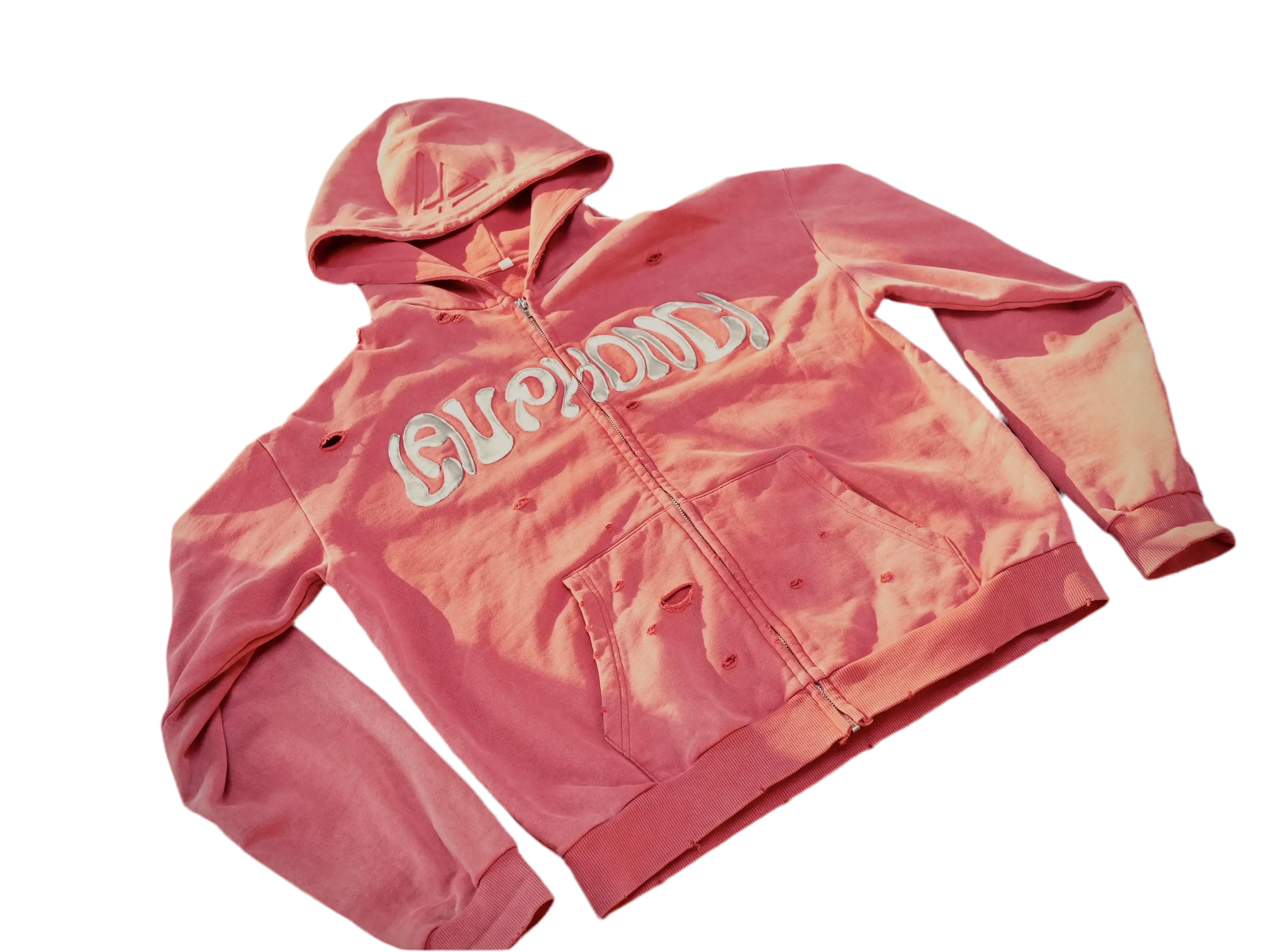 Cosmos Hoodie Full Zip - Raw Red