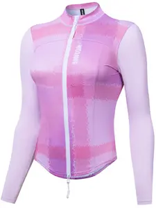 WOSAWE Stylish Short-Cut Cycling Jersey for Women Yoga-Ready Fit Shirt for Running Biking