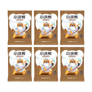 Unif 【Value Pack】Little Raccoon Crispy Noodles - BBQ Flavor, 6 Packs*35g