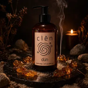 amber + patchouli sōp, 8oz pump bottle