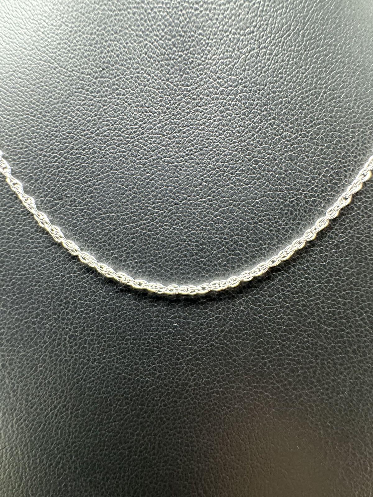 24” Sterling Silver Chain Necklace