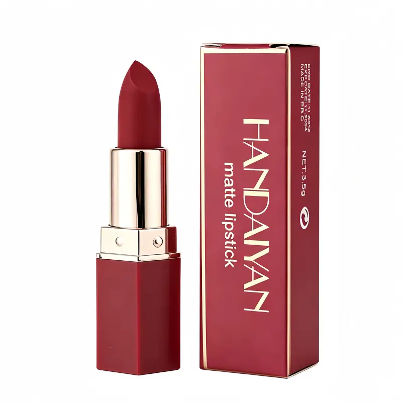 6-Color Lipstick  – Matte Pearlescent Finish, Non-Fading, Long-Lasting, Moisturizing for Full Lip Color, Everyday Lip Makeup & All-Day Wear - Perfect Beauty Gift for Women, Lip Cosmetics & Makeup Sets