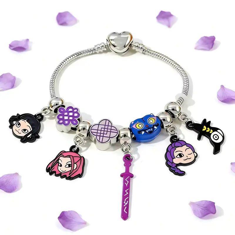 [Christmas Gift] DIY K-Pop Devil Hunter Theme Bracelet – A cute anime accessory gift for your daughter | Fashion Accessories | TikTokShop Black Friday
