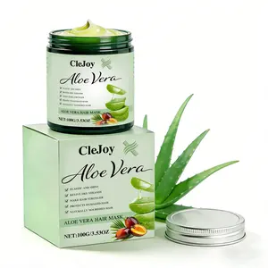 Aloe Vera Conditioner - Anti-Frizz Hair Serum, Specially Formulated For Frizzy And Damaged Hair - Lightweight Heat-Protecting Serum To Promote Hair Growth - Enriched With Aloe Vera, Vitamin E, And Keratin - Enhances Hair Shine And Hydration