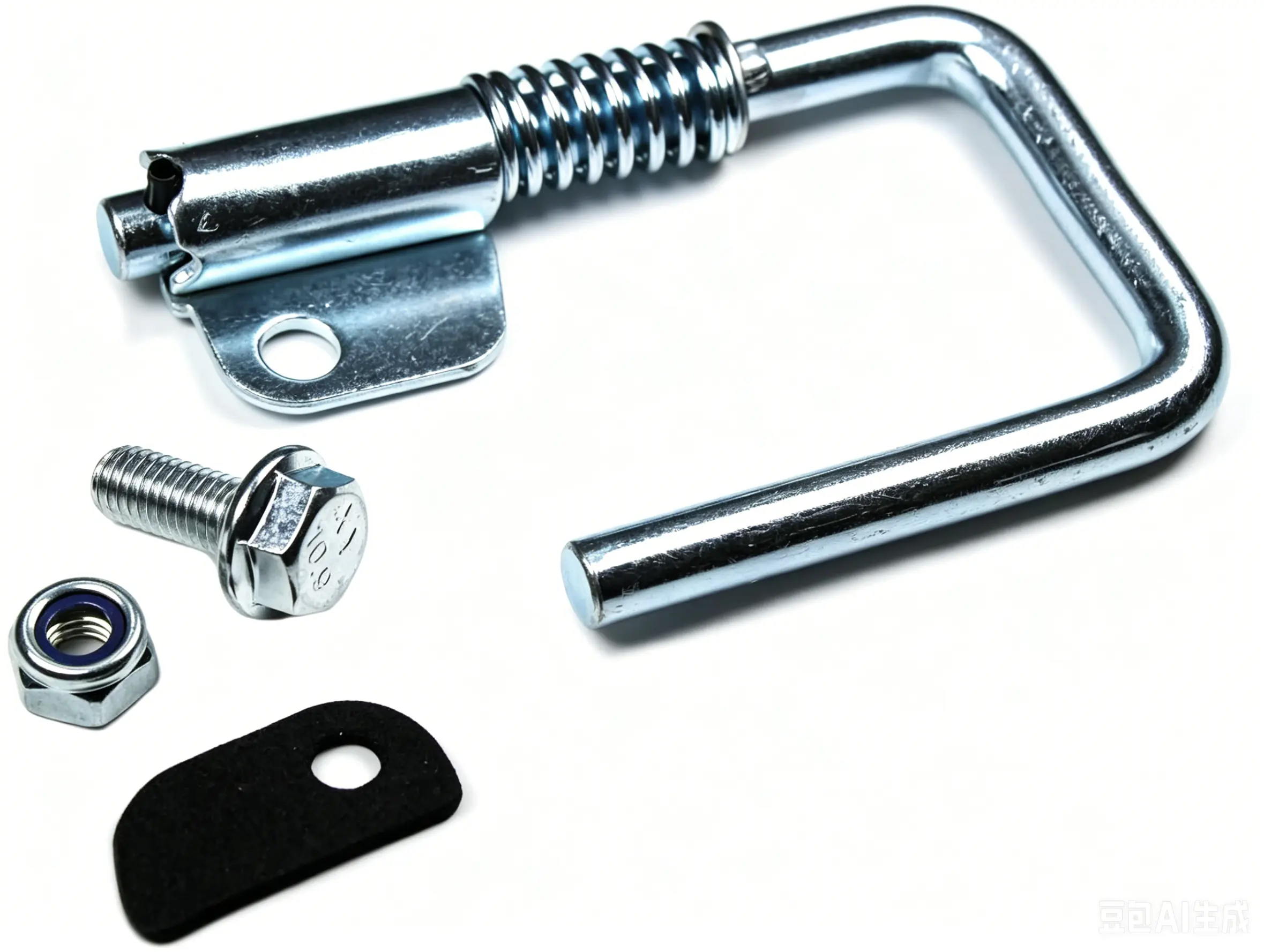 M745H1 Spring Loaded Rafter Hook, Retractable Nail Gun Hanger - Compatible with Hitachi NR83A2, NR90AE Framing Nailers