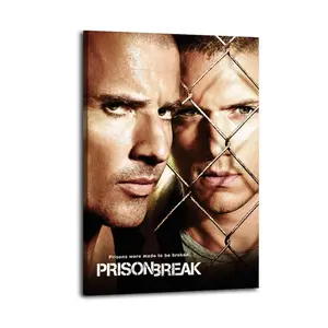 Prison BreakPoster for Bedroom Aesthetic Canvas Wall Art Living Room Painting Picture Print Modern Family Decor Artist Bathroom Landscape