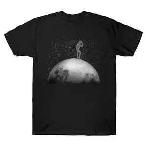 Oversized Moonwalk Graphic T-Shirt Streetwear Holiday Wear y2k cotton fashion Streetwear Lover Gift Top Trending