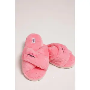 BB SIGNATURE SLIPPERS - PINK