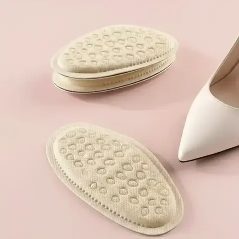Women's Anti-Slip Shoe Forefoot Insoles, Soft Comfortable Casual Minimalist Breathable High Heel Inserts, Comfortable Pads for Pain Relief, Anti-Wear &