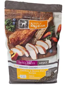 Simply Nourish Small Breed Adult Dry Dog Food, 5 Pound Bag