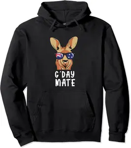G'Day Mate Australia Kangaroo Loving Australia Pullover Hoodie - Jenniferlau Shop 40B0BBK3P2S4