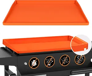 [New Deal] 36 Inch Silicone Griddle Cover for Blackstone, Full-Wrap Griddle Mat Protective BBQ Grill for Blackstone Protector Accessories Kit