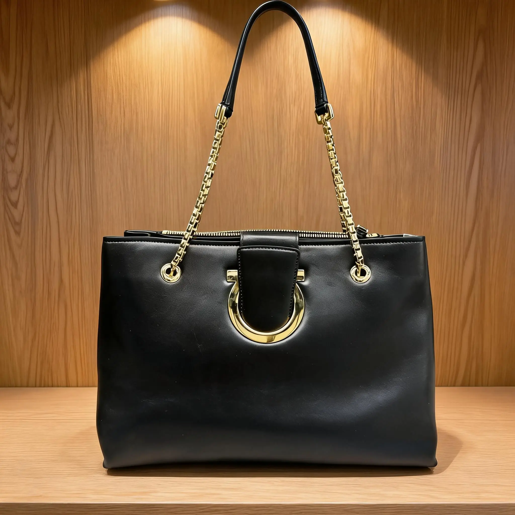 Pre-owned SALVATORE FERRAGAMO Leather Shoulder Bag I0722142718