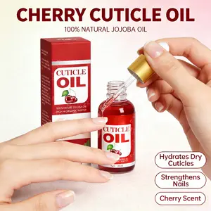 Nail Cuticle Oil & Strengthener Serum, Nourishes Dry Cuticles, Repairs Brittle & Peeling Nails, Moisturizes Nail Edges, Promotes Healthy Nail Growth, Non-Greasy Vegan Nail Care