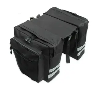 30L Large Capacity Bike Panniers| Waterproof PVC Lining for Commute & Touring  Dual Bike Trunk Bags 30L| Lightweight 660g Rear Rack Pack for All Racks64659