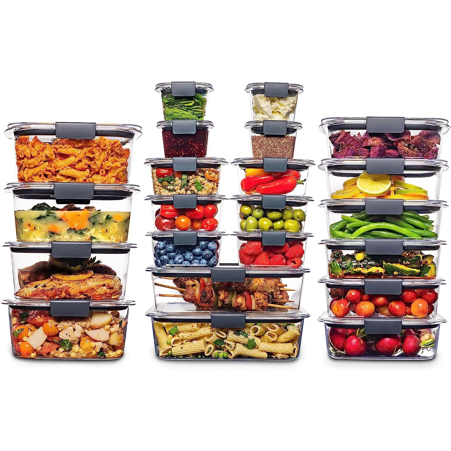 Set Of 22 Assorted Containers