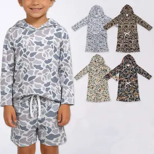 Toddler Camo Hoodie Kids Pullover Hoodies set