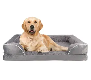 Lavish Home Orthopedic Dog Bed with Removable Washable Cover