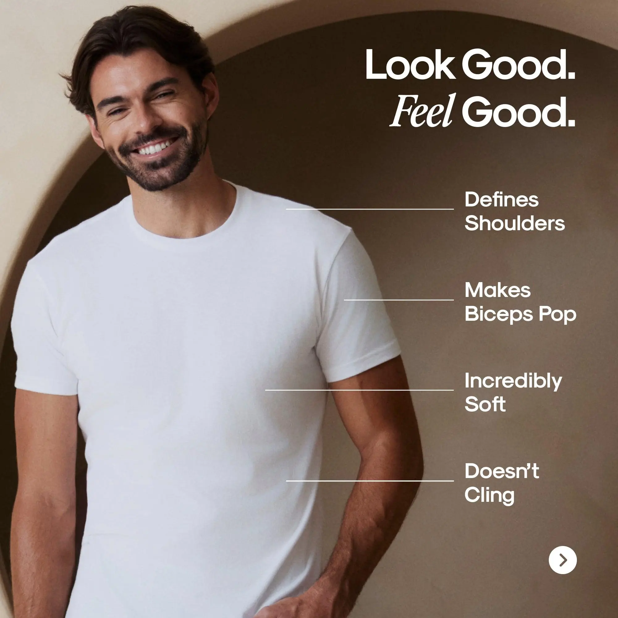 True Classic Men&rsquo;s 4-Pack Short Sleeve Crew Neck T-Shirts &ndash; Premium Fit for Everyday Comfort & Casual Style