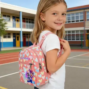 K Demon Hunter character print backpack, a versatile bag for school, travel, and outings.