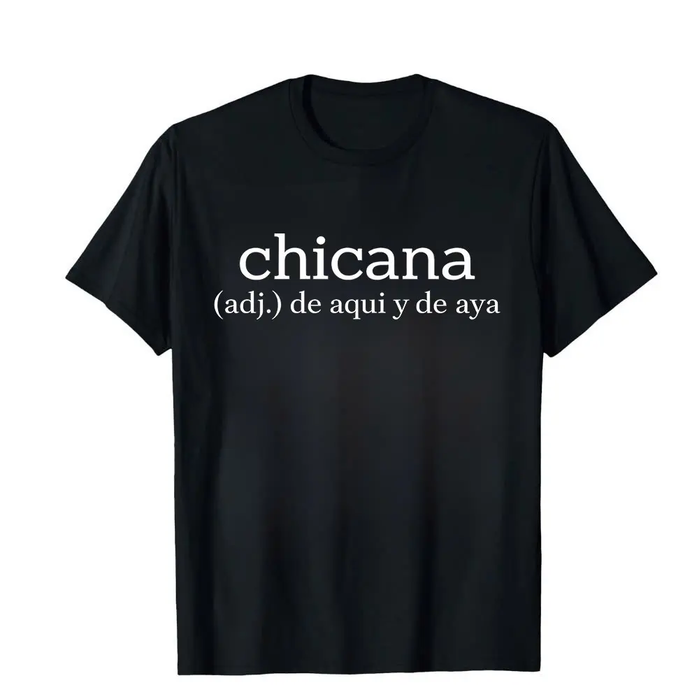 Chicana Adjective Meaning - T-Shirt Tee Hoodie Sweatshirt, Chicanos Clothing, Chicano Streetwear, Chicana Fashion, Cholo Style, Mexican, Mexico, Digital Style Printed Soft Outdoor  Oversized Fabric Loose Womenswear Top