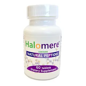 Halomere Natural Peptides Healthcare Fitness Supplement for Joint Relief & Full Body Support 60 Tablets Edible Dietary