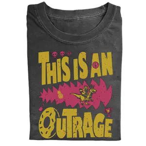 This Is An Outrage Sweatshırt, Dungeon Crawler Carl Fan Shirt, Princess Donut Mongo Tee, Funny Lit Book Lover Shirt, Sci Fi Fantasy Tee