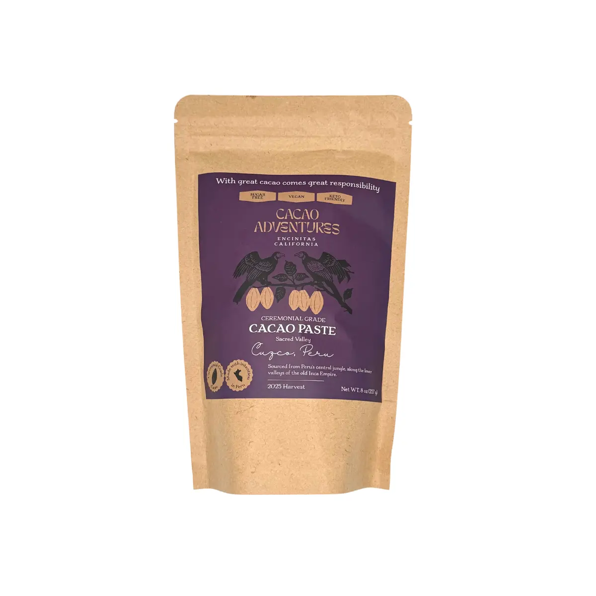 Sacred Valley Ceremonial Grade Cacao