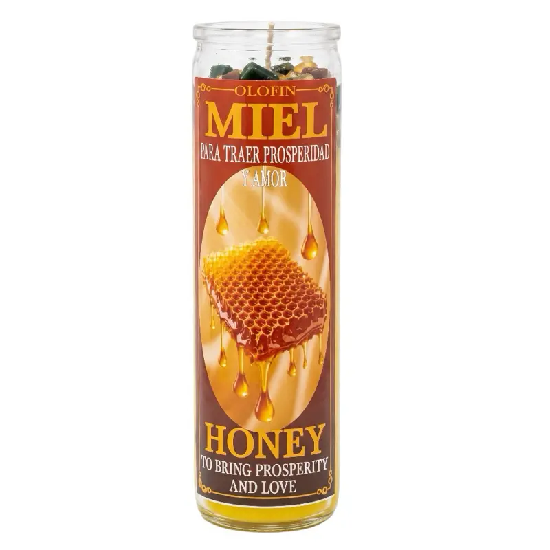 Miel (Honey) Prepared Ritual Candle Perfumed