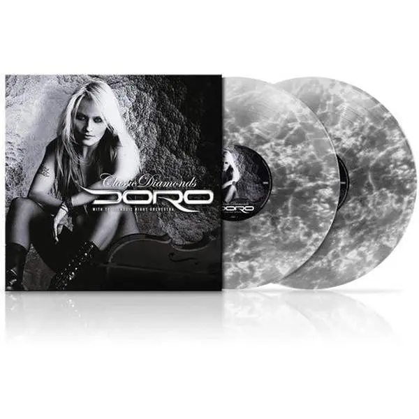 Doro - Classic Diamonds (Black White Marbled) (Vinyl LP)