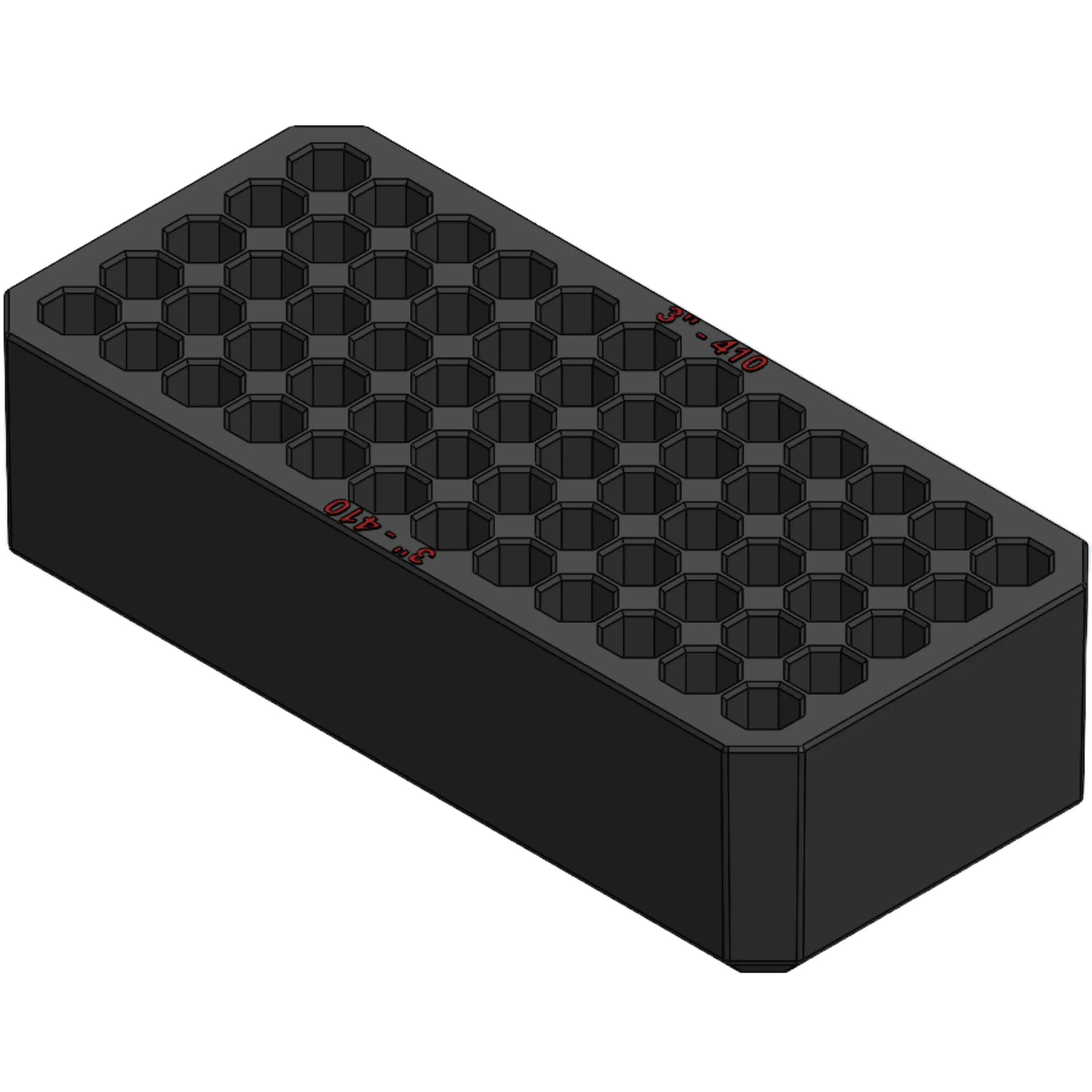 LARGE TRAY 410 3 INCH RED