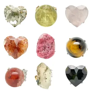 Tray 6 -【No.226-234】Unique Handmade Crystal Ring Tray 6 -【No.226-234】Unique Handmade Crystal Ring