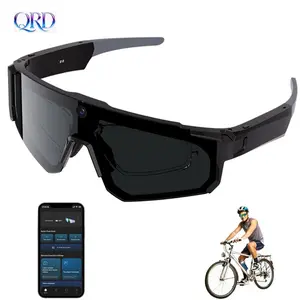 Al Qrd V06 Smart Glasses with Camera 4K, 8mp HD Pov Video Recording, Wearable Tech Bluetooth-compatible Sunglasses for Outdoor Sports, Cycling, Skiing, Hiking, Wireless Smart Glasses, Multifunctional Smart Glasses