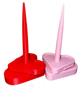 Custom Crochet Knitting yarn spinner holder - Valentines edition