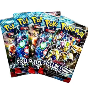 Scarlet & Violet Stellar Crown Booster Pack x5 Artwork is chosen at random