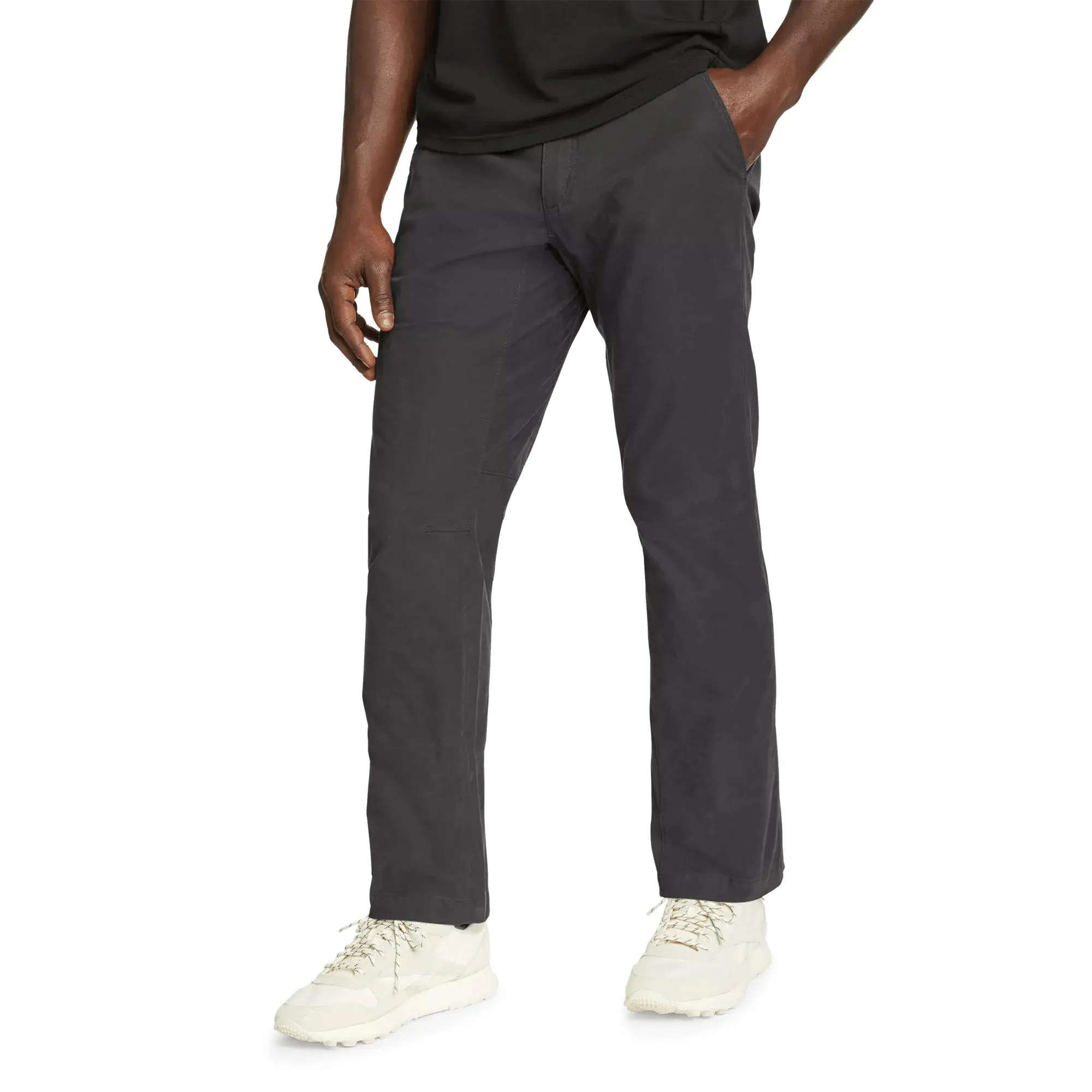 Eddie Bauer Men’s Getaway Flex Twill Chino Pants Two-Way Stretch Breathable Ideal for Everyday Wear