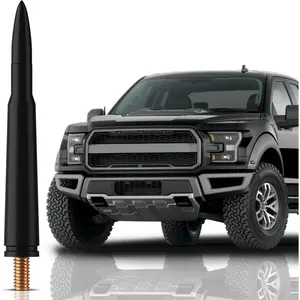 F150 Accessories - Black 50 Caliber Antenna for FM AM Radio - Highly Durable & Wash-Proof - Easy Installation - 2009-2025 Models
