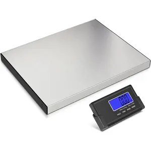 440lbs/10g Shipping Scale,  LCD Displays, Heavy Duty Weight Scale Postal Scale, Stainless Steel Large Platform, Scale for Packages, Luggage Scale